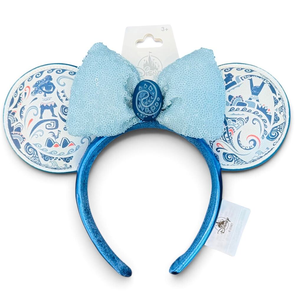 Disneyland Paris Disney Moana Maui Hei Hei Pua Ears Headband NWT